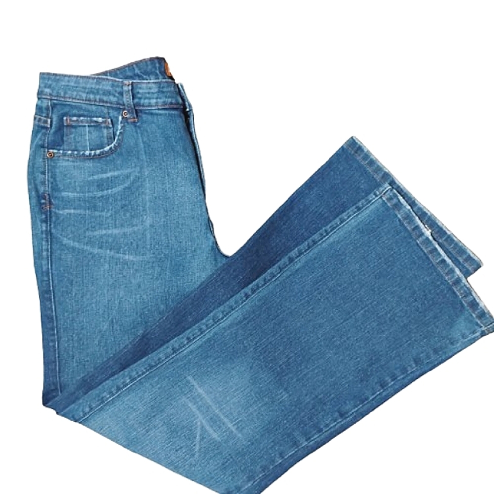 One True Fit Bootcut Curvy Jeans 13/14 Cowgirl Rodeo NWOT